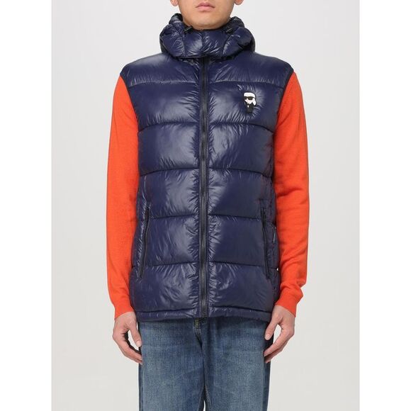 Karl Lagerfeld Suit Vest Men Blue